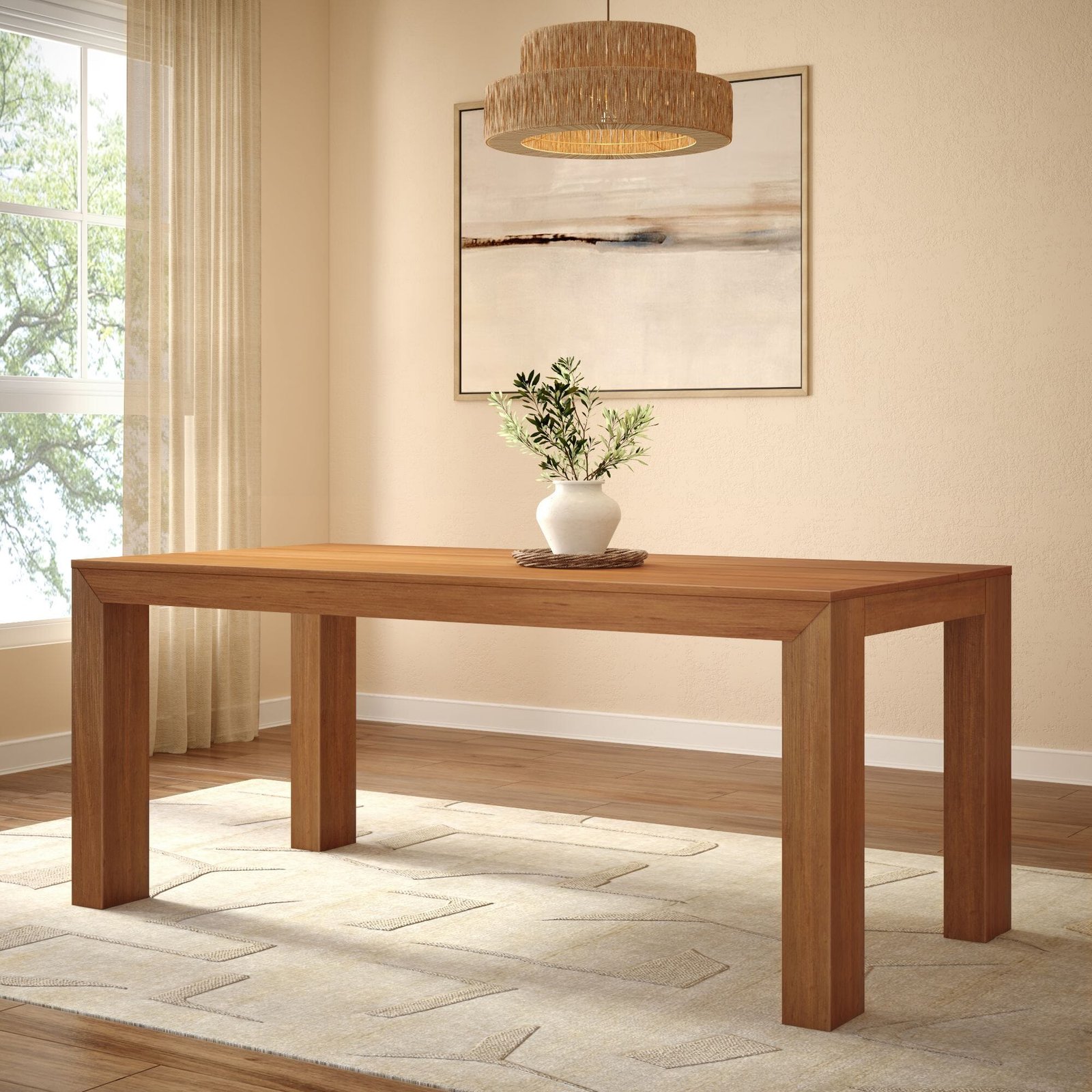 Rectangular Dining Table Set